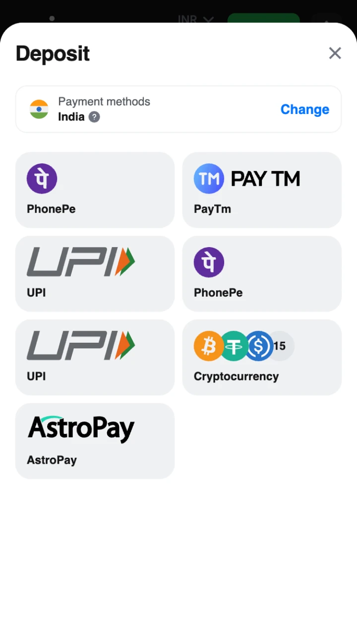 Deposit money at 1win to start fantasy sports betting.