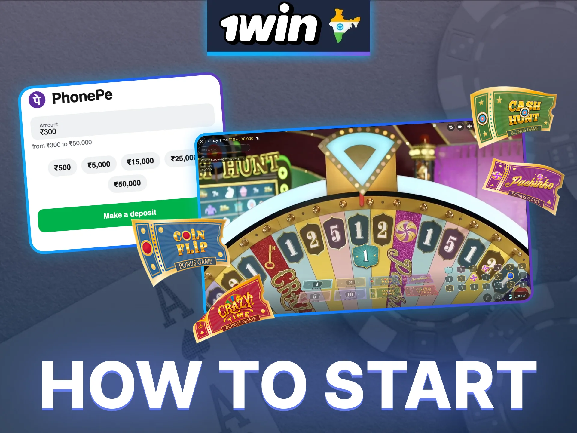 Have a great time with Crazy Time at 1win.